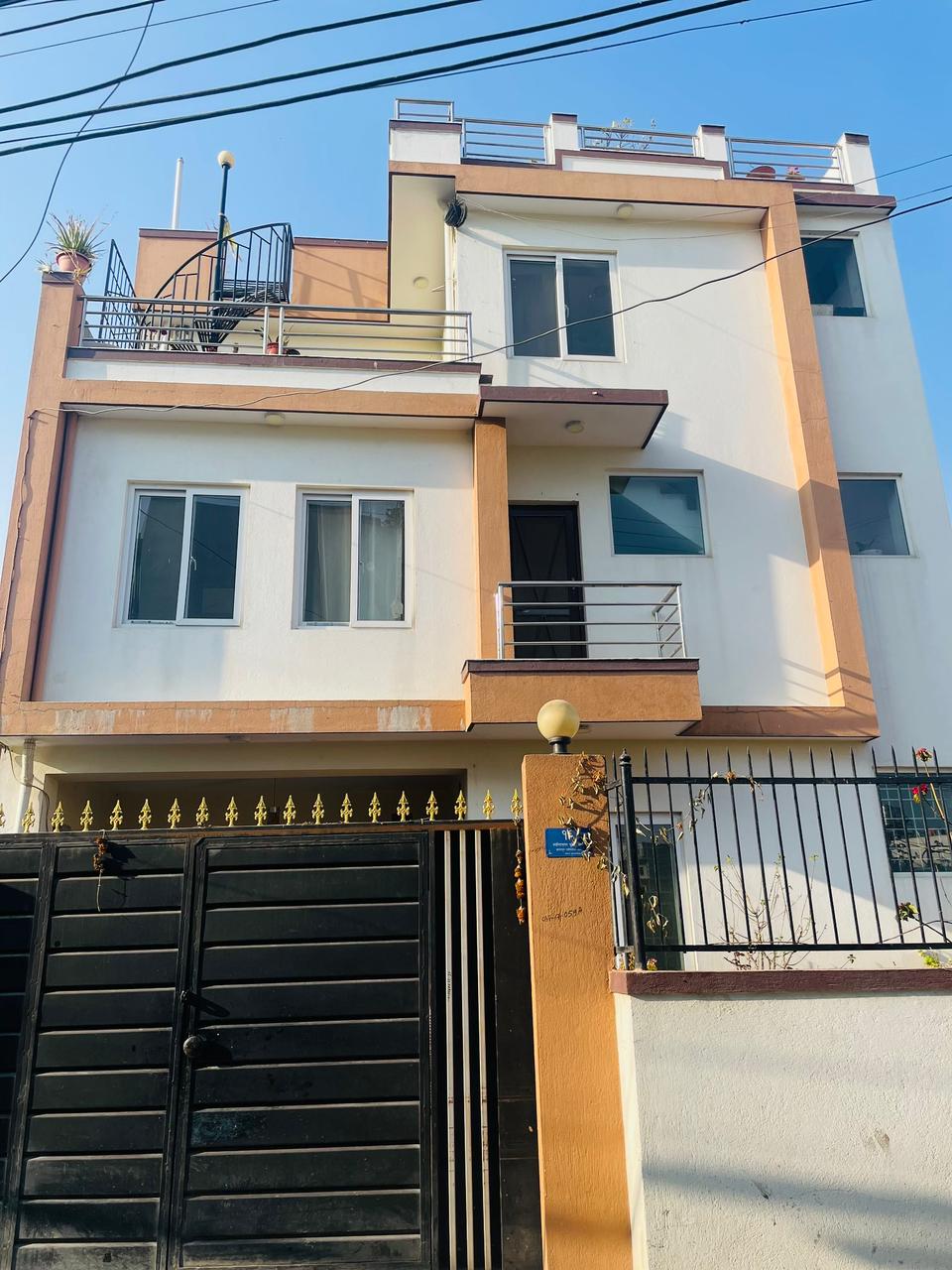 Residential house built on 3 Aana 3 Paisa 3 Dam for sale in a peaceful and convenient area Khumaltar