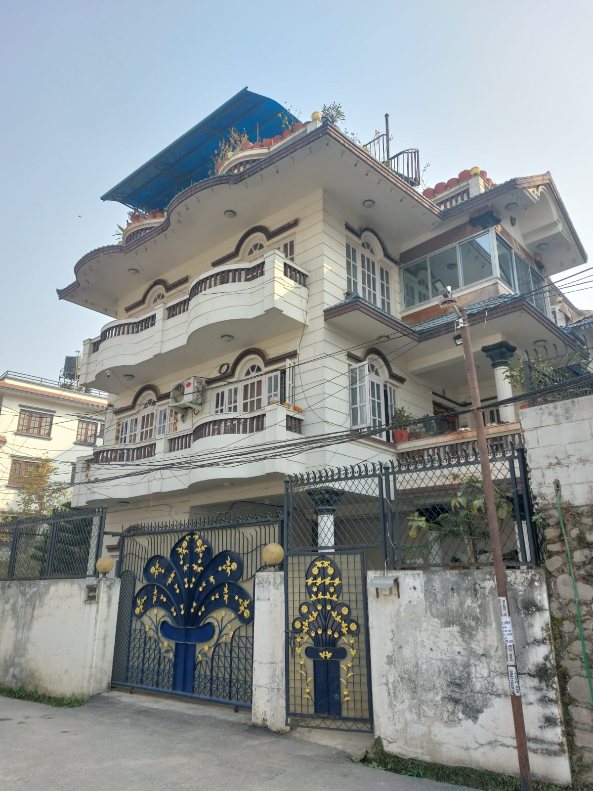 Bangalow system house at Basundhara