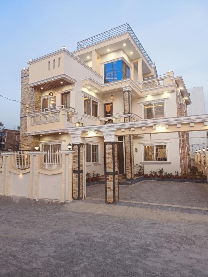 Luxurious Fully Furnished 5BHK Bungalow For Sale  Tikathali, Near Pawan Prakriti School