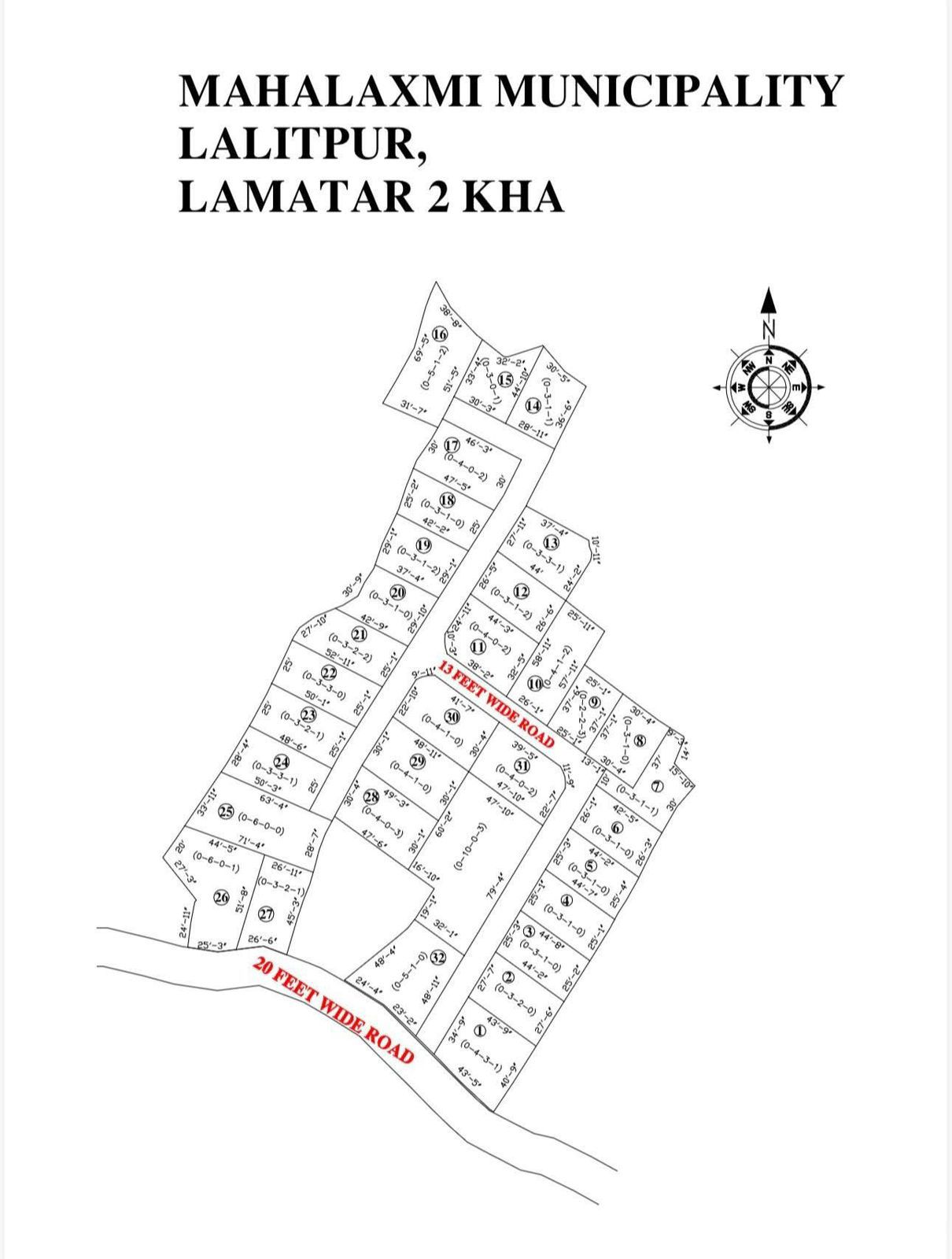 Plotted Land for Sale in Lubhu, Lamatar