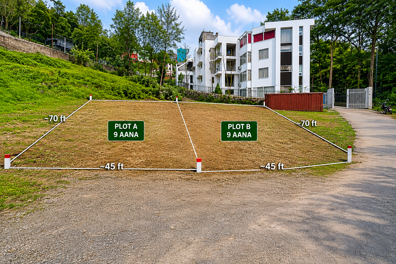 Residential & Commercial Land For Sale in Budhanilkantha