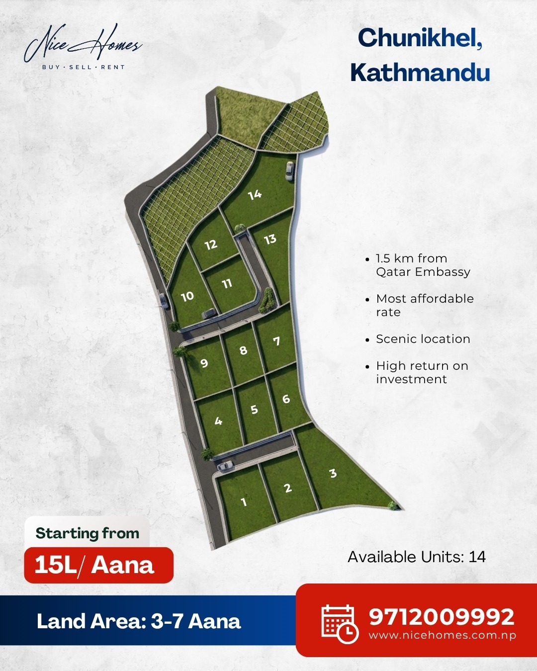 Plotted land for Sale at Bungmati