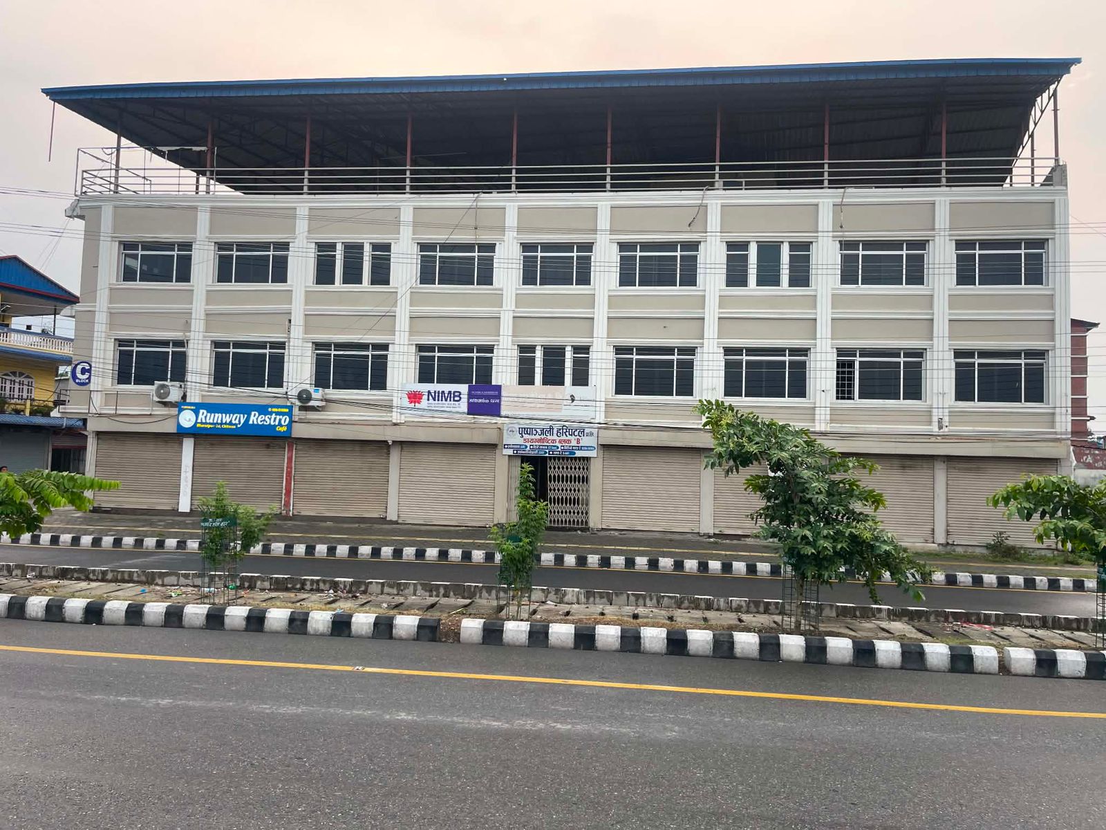 Specious commercial flat for rent in Bharatpur( Near Bharatpur Airport )