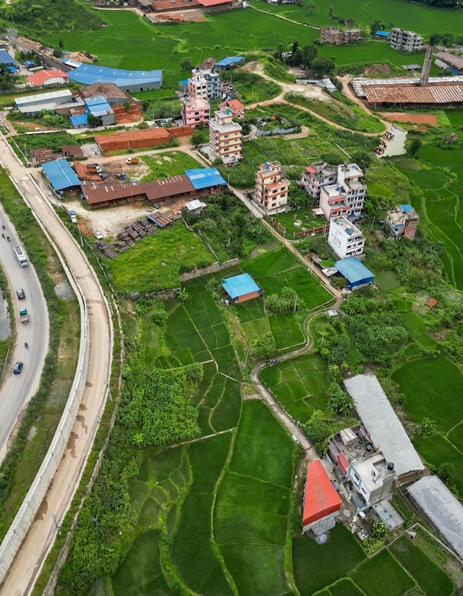 Prime Highway Land for Sale in Chitapol, Bhaktapur