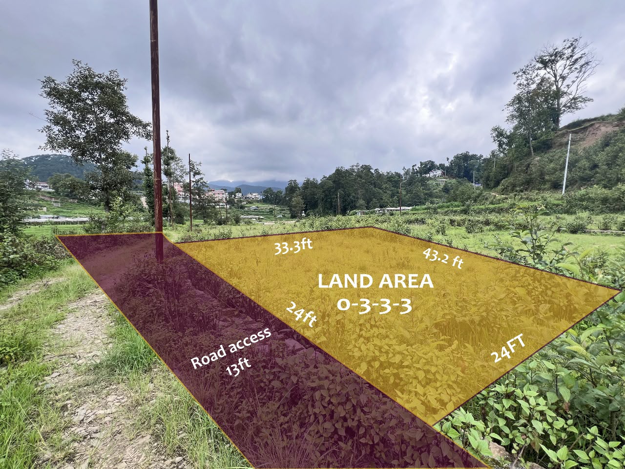 Land for sale - Taukhel, Godawari