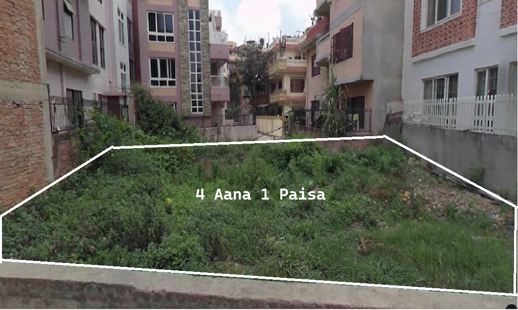 4 Aana 1 Paisa Land on Sale - Pragati Chowk, Satdobato