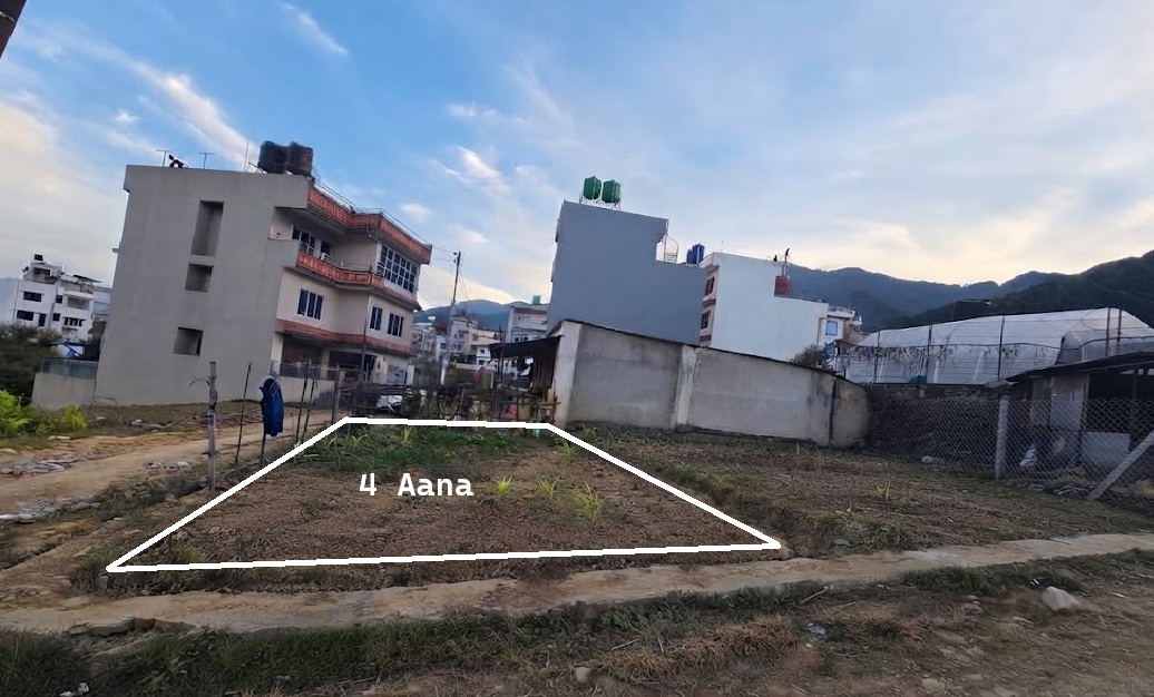 4 Aana Land on Sale - Mattikhel, Thankot